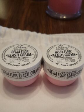 2 SOL DE JANEIRO Beija Flor Elasti-Cream Cheirosa 68 25mL/.84 fl Travel SEALED